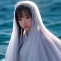 王瑞儿个人头像，温柔笑容，清新气质，中国内地新生代女演员形象